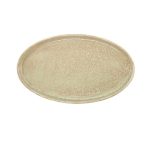 IREA - BELLA EARTH OVAL STEP PLATE 34 x 23 CM