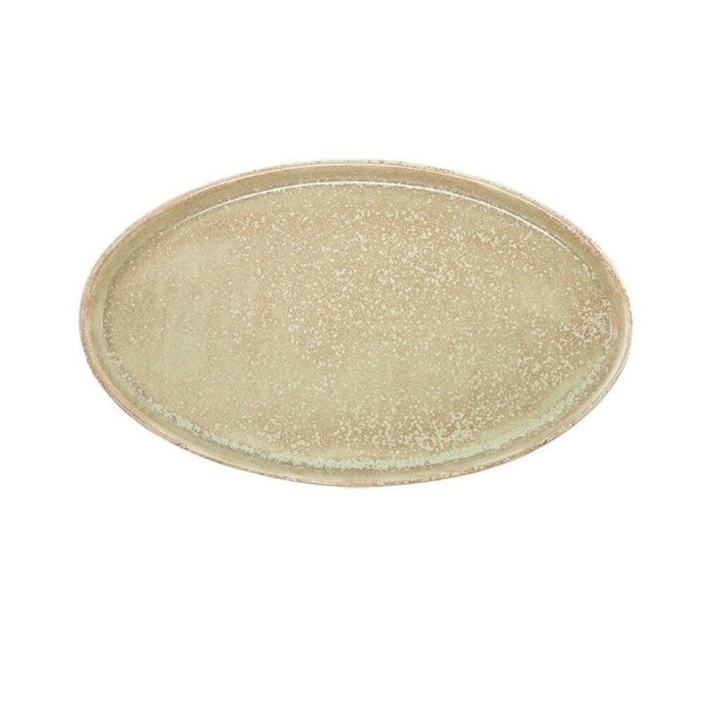 204-0219.jpg IREA - BELLA EARTH OVAL STEP PLATE 34 x 23 CM - Image 1