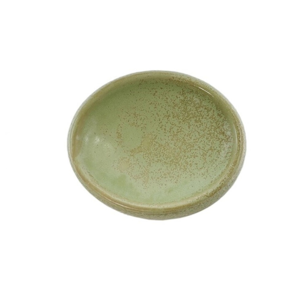204-0241.jpg IREA - BELLA EARTH PRESENTATION OVAL PLATE 23 x 18 CM - Image 1
