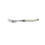 DINOX - BIANCA WHITE HANDLE STEAK FORK 03550
