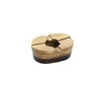 ESPIEL - BRONZE OVAL ASHTRAY 11 x 8 x 5 CM