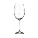 BOHEMIA CRYSTAL - COLIBRI LINED WHITE WINE GLASS 450 ML