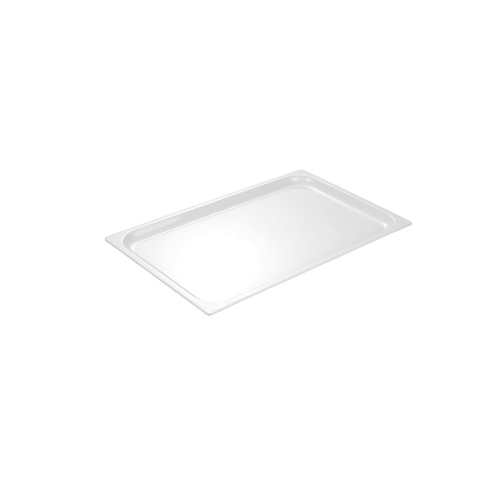 12-101.jpg BNOV - WHITE MELAMINE GN 1/1 x 65 MM - Image 1