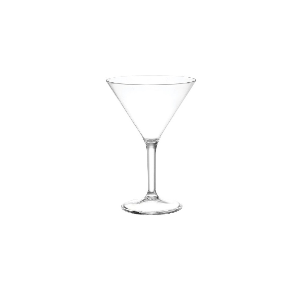 12-186.jpg GNOV - AS POLYCARBONATE MARTINI GLASS 300 ML - Image 1