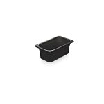 BNOV - BLACK MELAMINE GN 1/4 x 100 MM