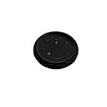 BNOV - BLACK MELAMINE DESIGN BOWL 17 x 19 x 5 CM
