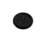 BNOV - BLACK MELAMINE DESIGN BOWL 21 x 23 x 6.5 CM