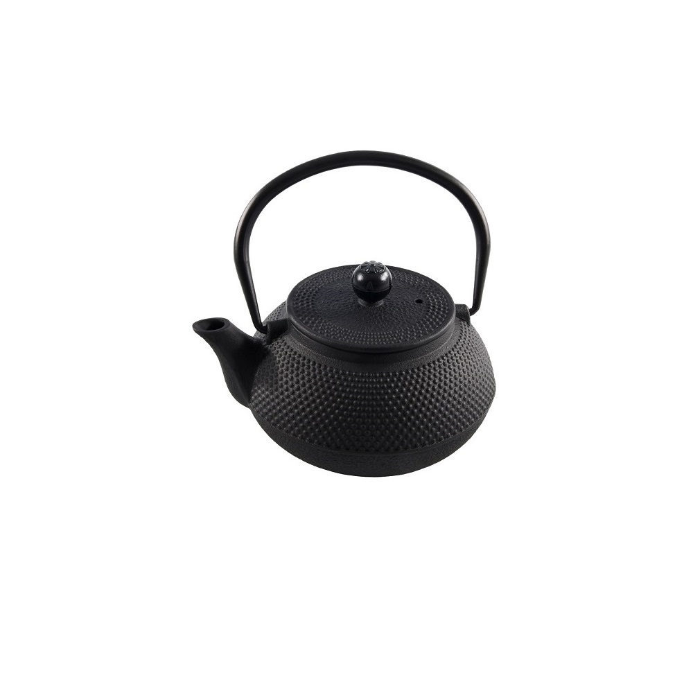 22170574.jpg HIT - CAST IRON TEAPOT BLACK 0.65 L - Image 1