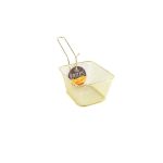 HIT - ECO FRENCH FRIES BASKET GOLD 14 x 11 x 7 CM
