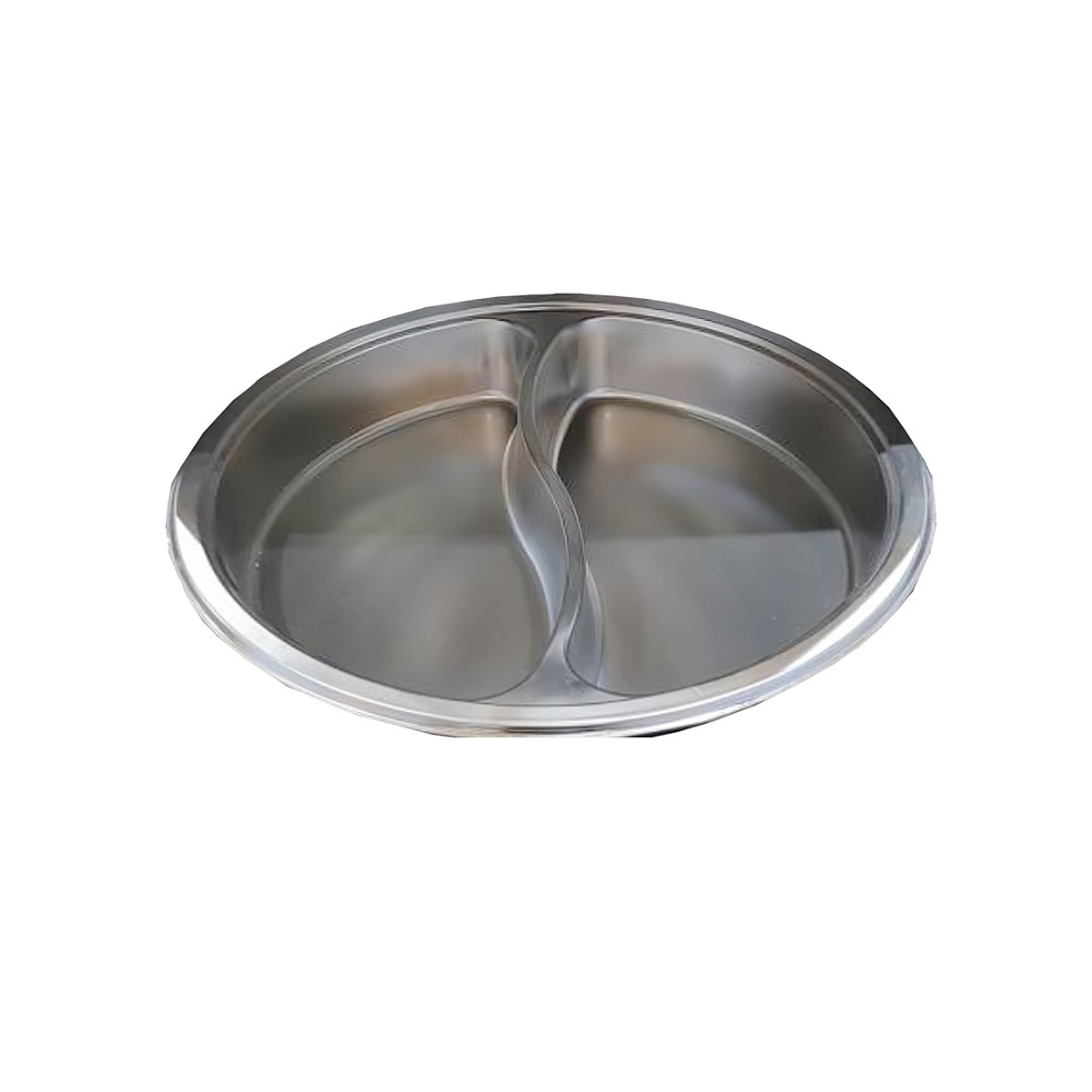 91-302.jpg BNOV - ROUND ST/ST PAN SEPARATED 40 CM FOR 07-062 - Image 1
