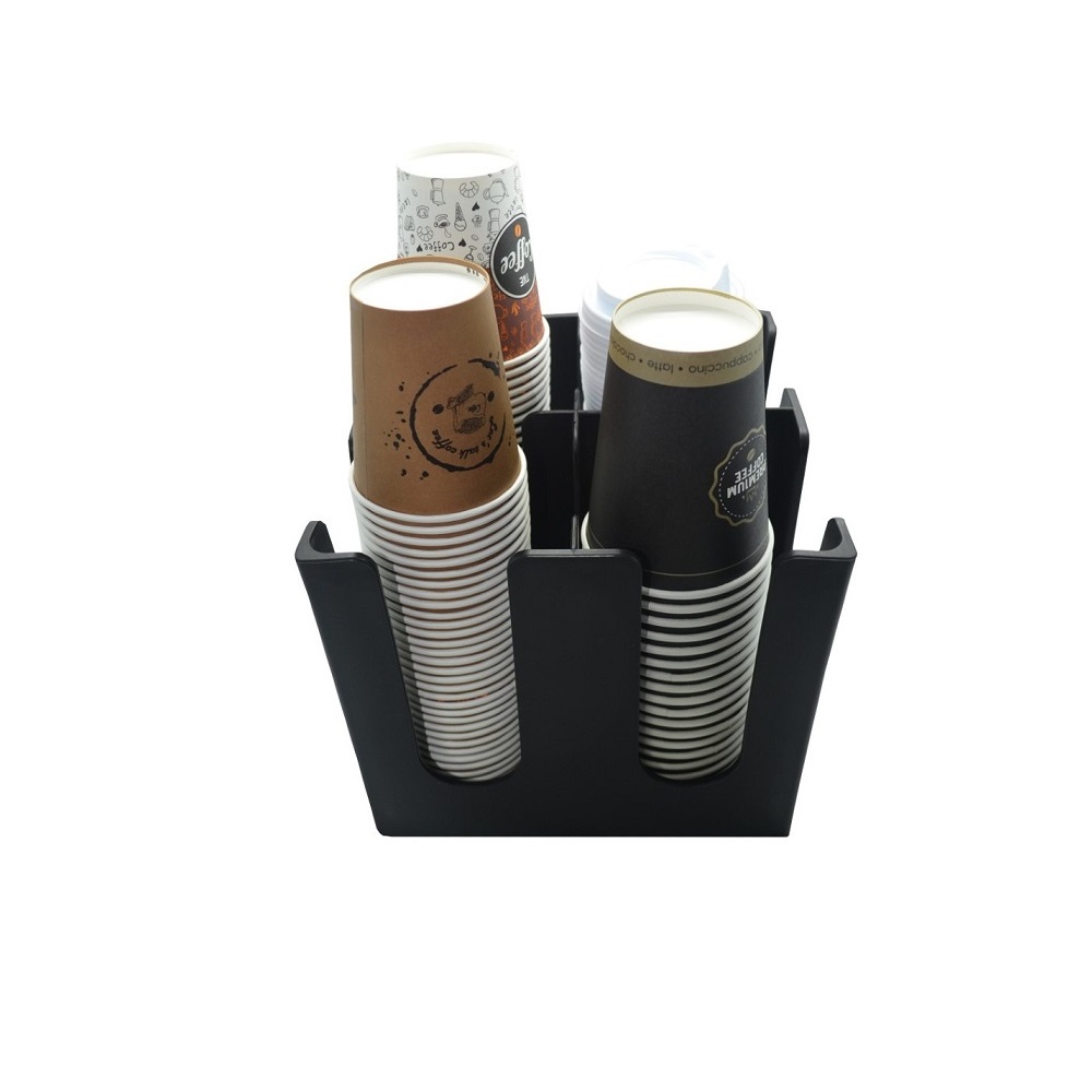 CLPCS-4SQ.jpg COLORATO - PLASTIC CUP 10.3 CM SHELF WITH 4 LATTICES - Image 1