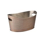 UTOPIA - AGED COPPER HANDLED ICE BATH 40 x 30 CM