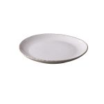 STYLE - NATURA STONE WHITE PORCELAIN DINNER PLATE 29.5 CM