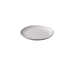 STYLE - NATURA STONE WHITE PORCELAIN BREAD PLATE 16 CM