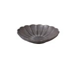 STYLE - FLOWER GREY DEEP PLATE 24 CM