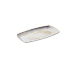 LEONE - GALASSIA DECORATED MELAMINE RECTANGULAR PLATE 29.5 x 15 x 2.5 CM