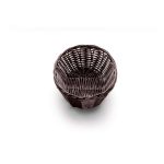 TC - OVAL HANDWOVEN BASKET 18 x 12.5 x 5 CM BROWN - Image 2