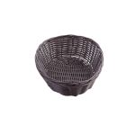 TC - OVAL HANDWOVEN BASKET 22.5 x 15 x 5 CM BROWN - Image 4