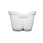 MP DRINK - DOUBLE ICE BUCKET CLEAR POLYCARBONATE 32.5 x 22 CM