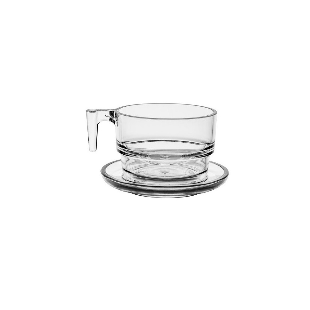 2300312.00.jpg MP DRINK - FLAT WHITE CUP 270 ML POLYCARBONATE GLASS - Image 1