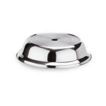 WAS - PLATE COVER ST/ST WITH HOLE 27 CM