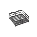 NAVA - MISTY NAPKIN HOLDER BLACK 18 x 18 CM