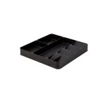 NAVA - ACER BLACK CUTLERY TRAY 40 x 39 CM
