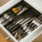 NAVA - ACER BLACK CUTLERY TRAY 40 x 39 CM - Image 2