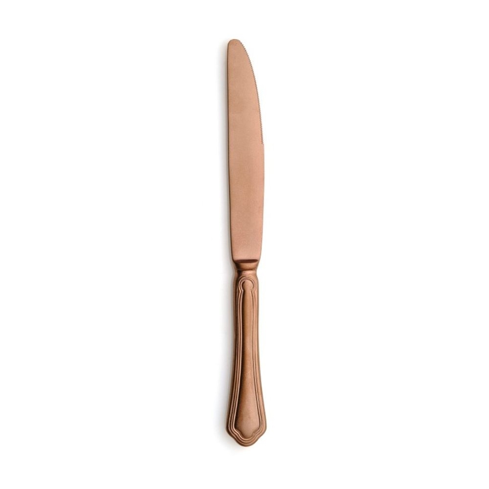 5763.jpg COMAS - SANGIOVESE VINTAGE COPPER 18/10 3.5 MM TABLE KNIFE SET OF 12 - Image 1