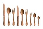 COMAS - SANGIOVESE VINTAGE COPPER 18/10 3.5 MM DESSERT SPOON SET OF 12 - Image 2