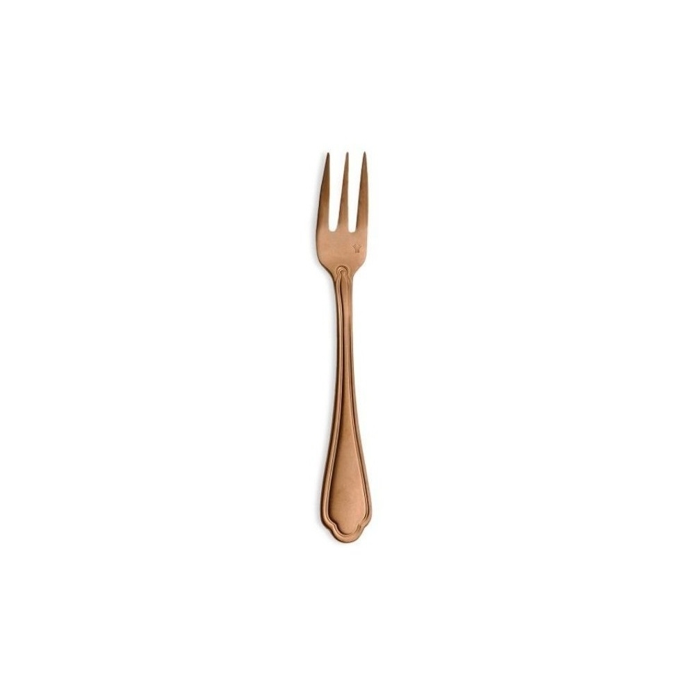5768.jpg COMAS - SANGIOVESE VINTAGE COPPER 18/10 3.5 MM CAKE FORK SET OF 12 - Image 1