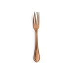 COMAS - SANGIOVESE VINTAGE COPPER 18/10 3.5 MM TABLE FORK SET OF 12