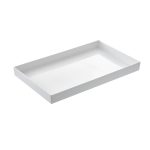 LEONE - VENEZIA WHITE MELAMINE TRAY GN 1/3 32.5 x 17.5 x 6 CM