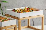 LEONE - VENEZIA WHITE MELAMINE TRAY GN 1/2 32.5 x 26.5 x 6 CM - Image 2