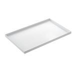 LEONE - VENEZIA WHITE MELAMINE TRAY GN 1/1 53 x 32.5 x 3 CM