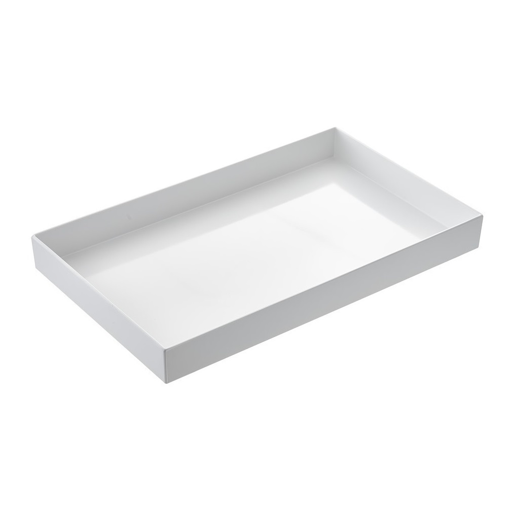 T8457.jpg LEONE - VENEZIA WHITE MELAMINE TRAY GN 1/1 53 x 32.5 x 6 CM - Image 1