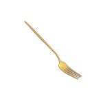 CNOV - RHODES PVD GOLD MATT 18/0 2 MM TABLE FORK