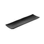 BNOV - RECTANGULAR MELAMINE PLATTER BLACK 37 x 11 x 2.1 CM
