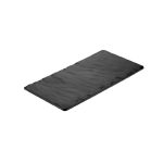 BNOV - RECTANGULAR MELAMINE PLATTER BLACK 35.5 x 18 x 2 CM