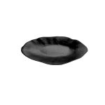 BNOV - OVAL IRREGULAR DEEP MELAMINE PLATTER BLACK 38 x 19 x 5 CM