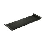 BNOV - MELAMINE SUSHI PLATE BLACK 56 x 16 CM