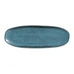 PORTO BRASIL - PETROLEUM ORGANIC OVAL PLATTER 36 x 13 CM