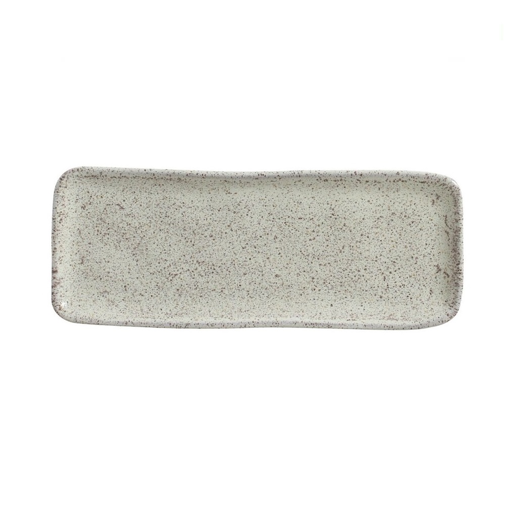 0744453.jpg PORTO BRASIL - PISTACHE ORGANIC RECTANGULAR PLATTER 33 x 13 CM - Image 1