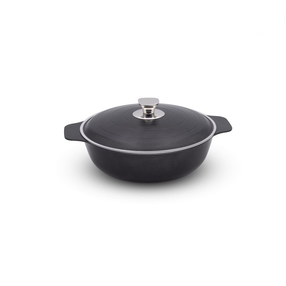 CLD301CA24I.jpg AM - COCO BUFFET CASSEROLE WITH ALUMINIUM LID INDUCTION 24 CM - Image 1