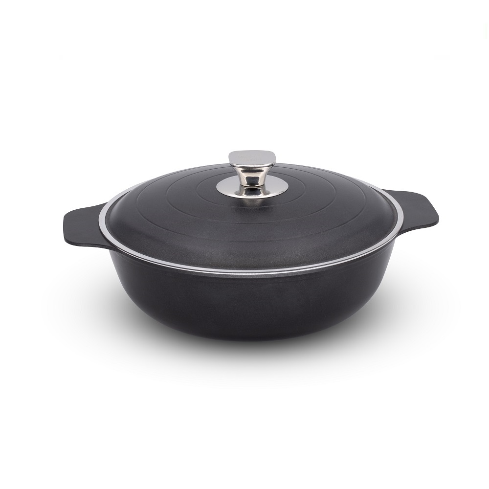CLD301CA36I.jpg AM - COCO BUFFET CASSEROLE WITH ALUMINIUM LID INDUCTION 36 CM - Image 1