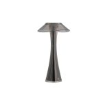 LE COQ - ASTREO LED ANTHRACITE GREY TABLE LAMP PLISSE - ACRYLIC / ABS / 3 WATT