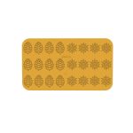 SILIKOMART - SILICONE MOULD N.12 PINE CONE 67 x 47 MM SNOWFLAKE ø60 MM - Image 3