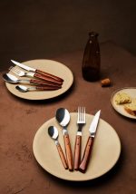 ARCOS - 16 PCS STEAK KNIFE/FORK/SPOON/TEA SPOON SET WOODEN HANDLE - Image 2