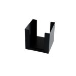 MAK - NAPKIN HOLDER BLACK ST/ST 12 x 12 x 12 CM