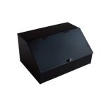 MAK - BARISTA/COFFEE BOX BIG BLACK 60 x 38 x 35 CM 3 COMPARTMENT